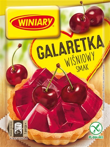 [00199] Galaretka wiśniowa 71g Winiary