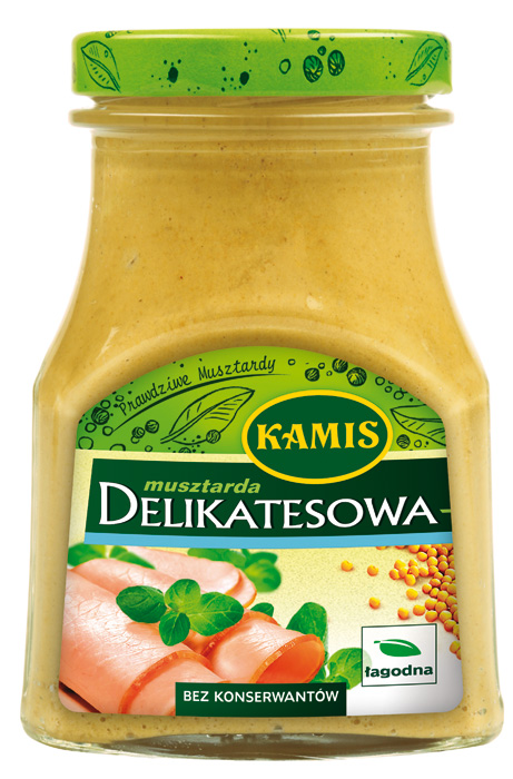 Kamis Musztarda delikatesowa 185g [REKSIO_FR]