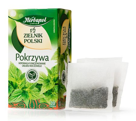 Herbata Ziołowa Pokrzywa20x1,5g Herbapol [REKSIO_FR]