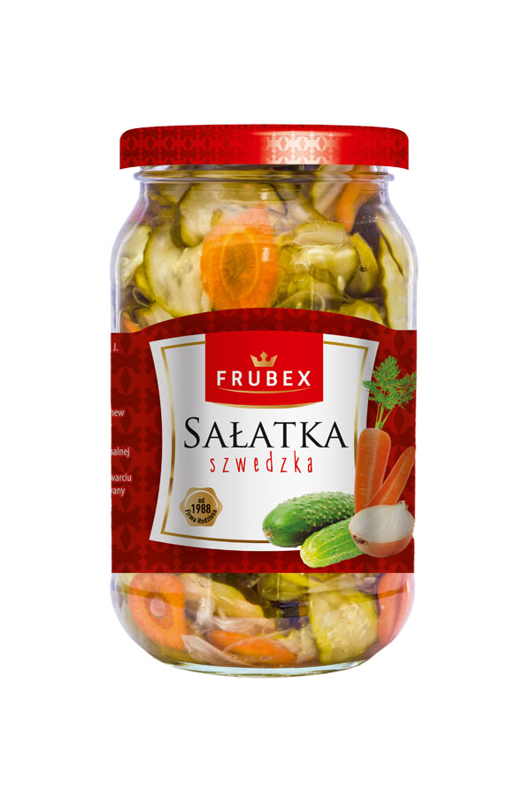 Sałatka Szwedzka 480g - Frubex