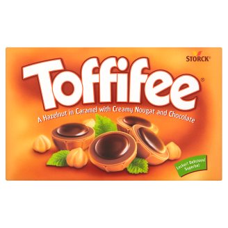 Toffifee Orzech laskowy w karmelu kremie orzechowym i czekoladzie 125 g (15 sztuk) [REKSIO_FR]