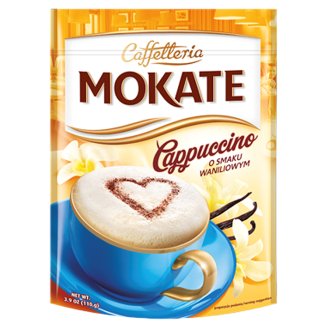Mokate Café Cappuccino aromatisé vanille 110 g