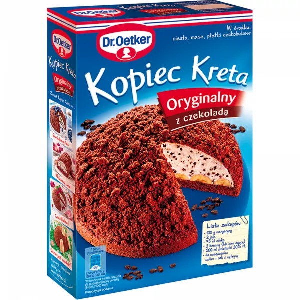 Ciasto w proszku Kopiec Kreta 410g Dr Oetker [REKSIO_FR]