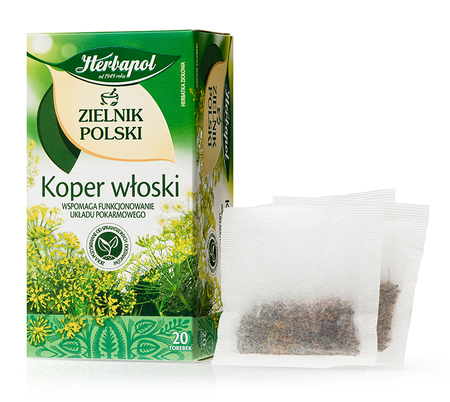 Herbata Ziołowa Koper Włoski 20*2g Herbapol [REKSIO_FR]