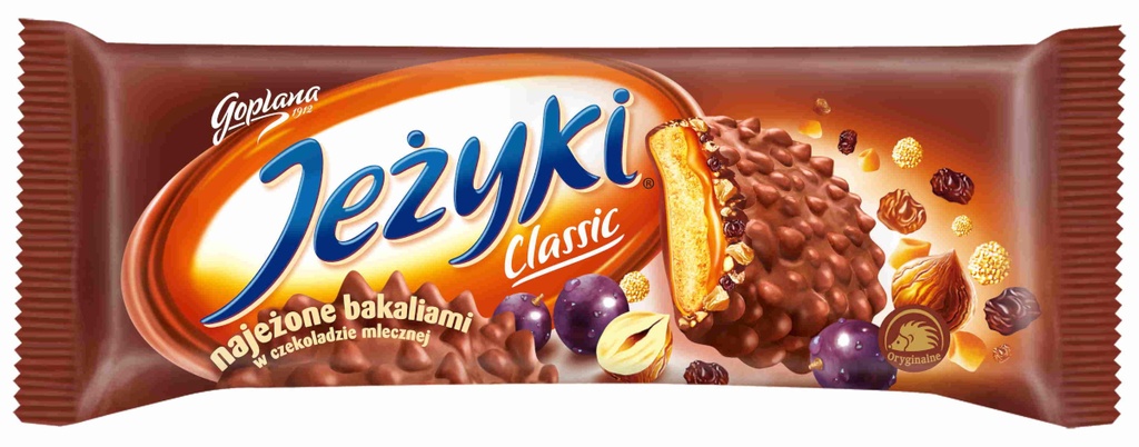 Ciastka Jeżyki Classic w Czekoladzie Goplana 140g Colian [REKSIO_FR]