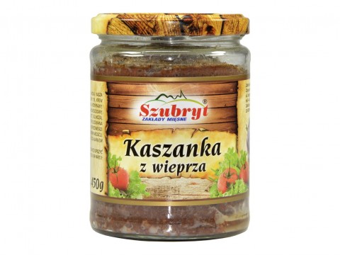 Kaszanka z wieprza 450g Szubryt [REKSIO_FR]