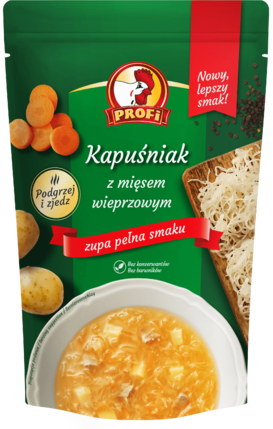 Profi Zupa Kapuśniak z mięsem wieprzowym 450g [REKSIO_FR]