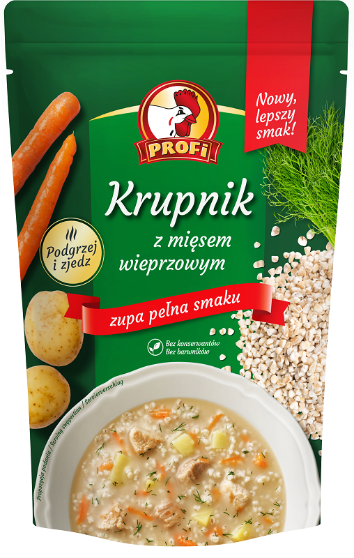 Profi Krupnik z mięsem wieprzowym 450g [REKSIO_FR]