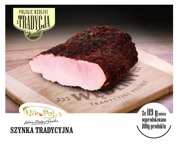 Szynka Tradycyjna ok 1,3kg Nik-Pol [REKSIO_FR]