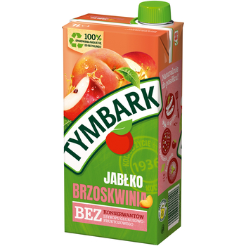 Tymbark Napój Jabłko - Brzoskwinia 1l [REKSIO_FR]