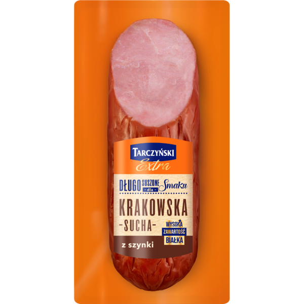 Tarczyński Kiełbasa Krakowska wieprzowa ekstra 260g [REKSIO_FR]