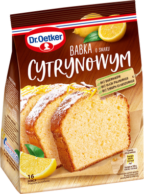 Ciasto w Proszku Babka Cytrynowa 375g Dr Oetker [REKSIO_FR]