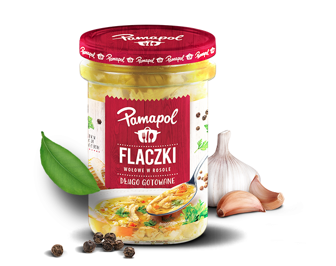 Flaczki wołowe w rosole 500g Pamapol [REKSIO_FR]