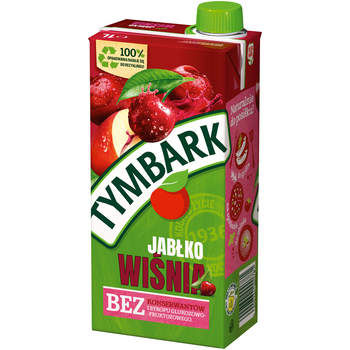 Tymbark Napój Jabłko - Wiśnia 1l [REKSIO_FR]