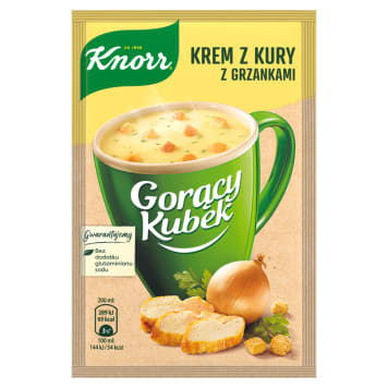 Knorr gorący kubek Krem z kury z grzankami 16g [REKSIO_FR]