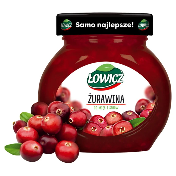 Łowicz Canneberge pour viande 230g