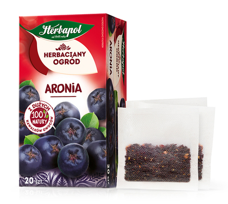 Herbata Aronia 20x3,5g Herbapol [REKSIO_FR]