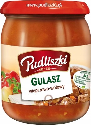 Pudliszki Gulasz wieprzowo wołowy 500g [REKSIO_FR]