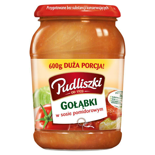 Pudliszki gołąbki w sosie pomidorowym 600g [REKSIO_FR]