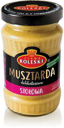 Roleski musztarda stołowa 175g [REKSIO_FR]