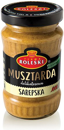 Roleski musztarda sarepska 175g [REKSIO_FR]