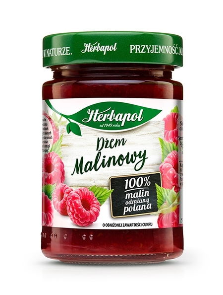 Herbapol dżem malinowy 280g [REKSIO_FR]