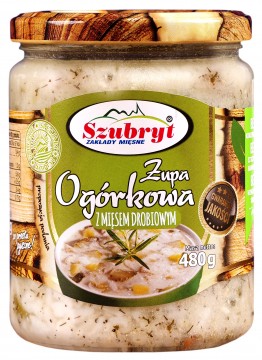 Soupe aux cornichons 480g Szubryt