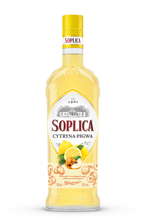 Liqueur de vodka  citron - coing 30% 500ml