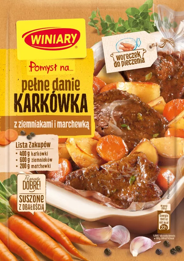 Mieszanka w proszku Fix Pomysł na Soczystą Karkówkę z Ziemniakami 30g Winiary [REKSIO_FR]