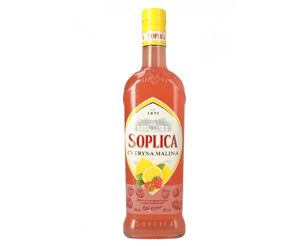 Soplica Cytryna Malina 28% 500ml