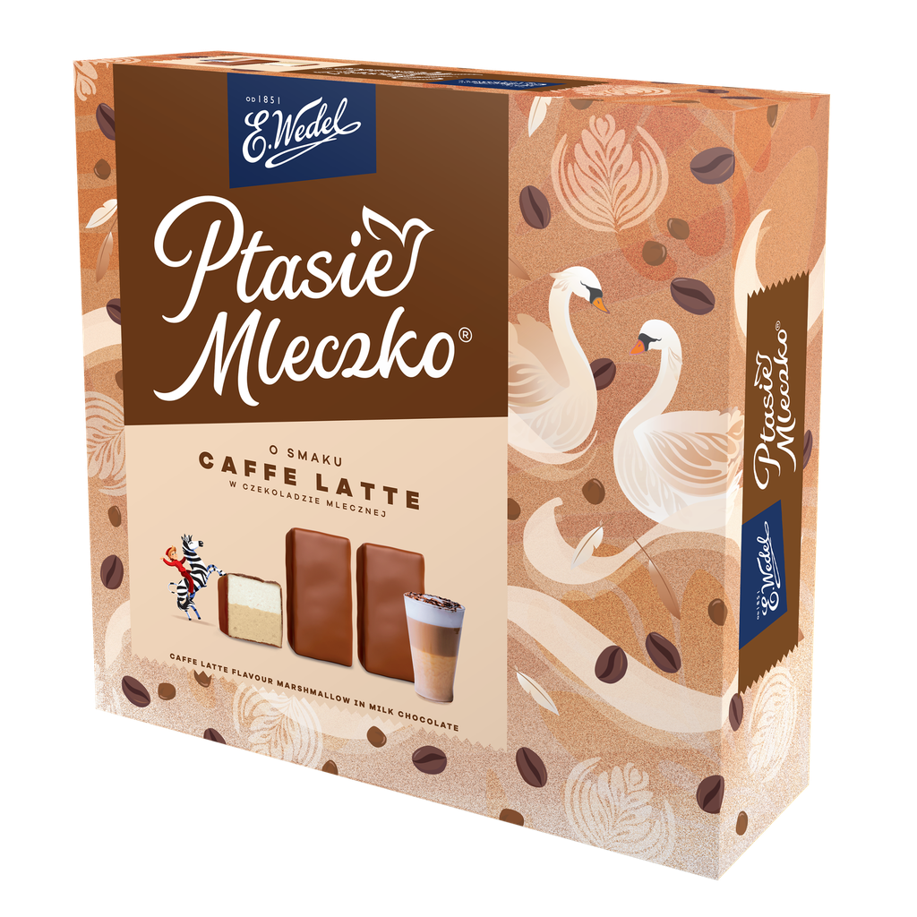 E. Wedel Ptasie Mleczko Cafe Latte 340g