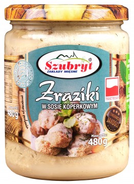 Zraziki w sosie koperkowym 480g Szubryt [REKSIO_FR]