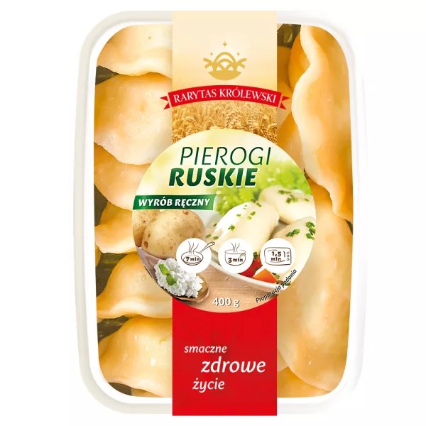 Pierogi Ruskie 400g Rarytas Królewski