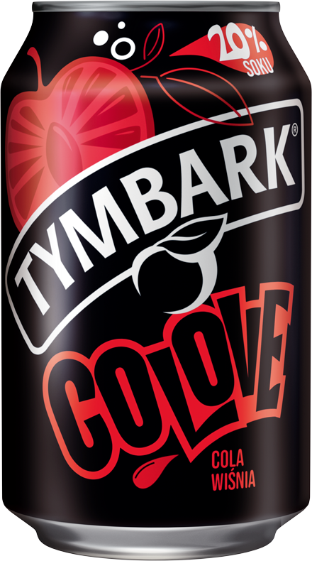 CoLove Cola Wiśnia Napój Gazowany w puszce 0,33l Tymbark [REKSIO_FR]