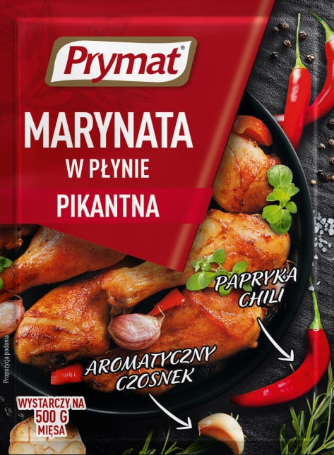 Marinade épicée en liquide sachet 66ml Prymat