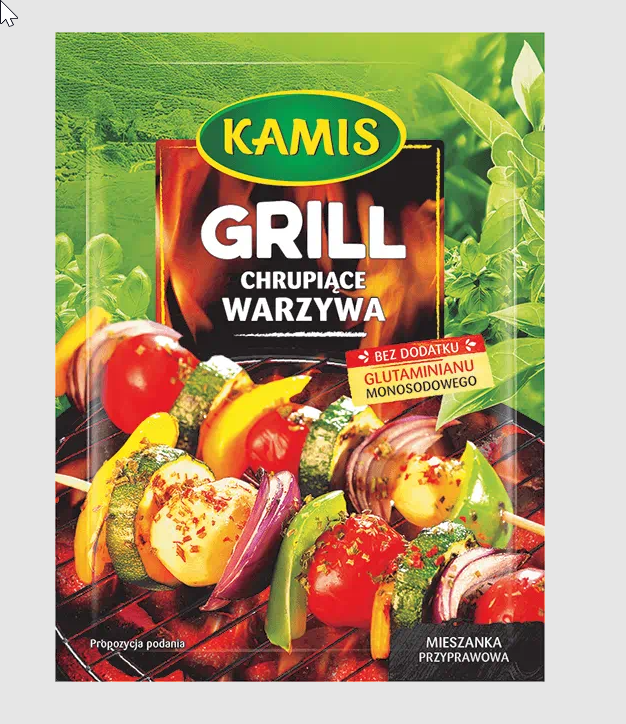 Przyprawa chrupiące warzywa 20g Grill kamis [REKSIO_FR]