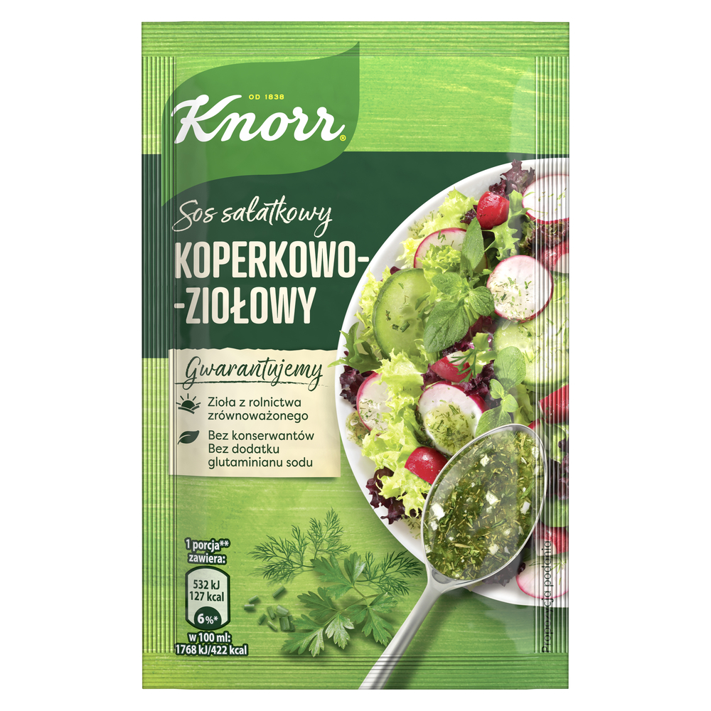 Knorr Sałatkowy koperkowo ziołowy 9g [REKSIO_FR]