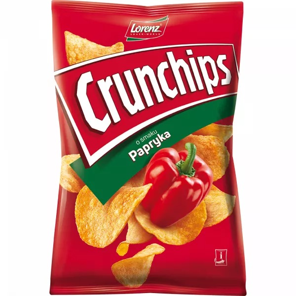 Chipsy Crunchips Papryka 140g Lorenz [REKSIO_FR]