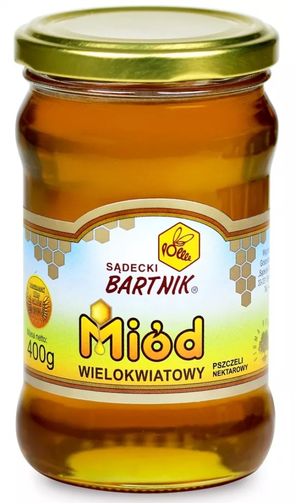 Miód Wielokwiatowy 400g Bartnik [REKSIO_FR]