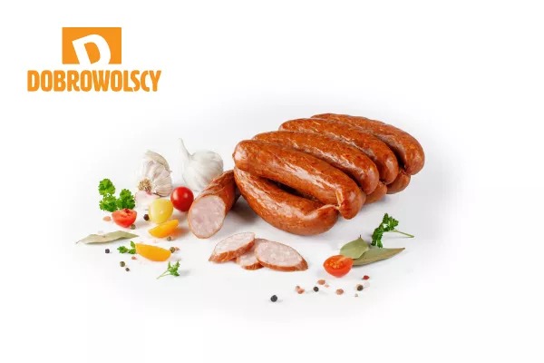 Kielbasa okopcona krotka ok 0,7kg Dobrowolscy