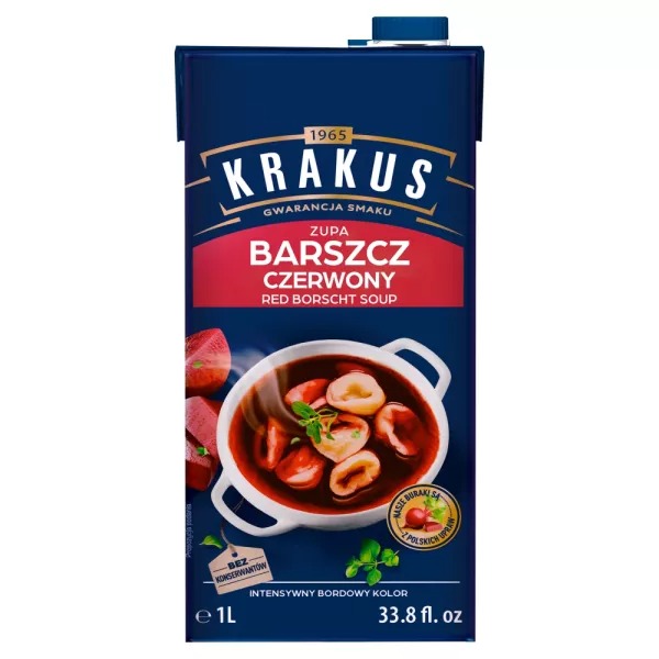 Krakus Zupa Barszcz Czerwony 1l [REKSIO_FR]