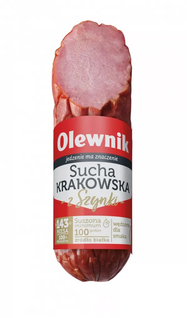 Kiełbasa Krakowska Sucha 320g Olewnik [REKSIO_FR]