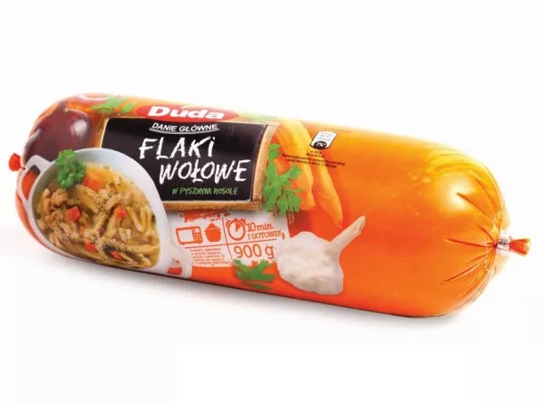 Flaki Wołowe w Rosole 900g Duda