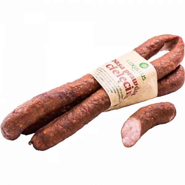 Kiełbasa Prawdziwa z Cielęciną ok 1,2kg Lukullus [REKSIO_FR]