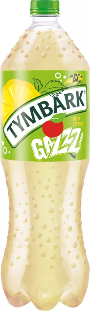 Gazowany 1,5L Cytryna-Mięta PET Tymbark [REKSIO_FR]