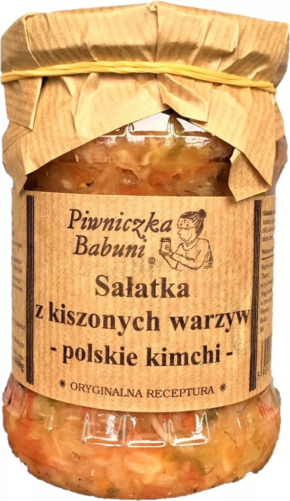 Sałatka z Kiszonych Warzyw 520g Piwniczka Babuni
