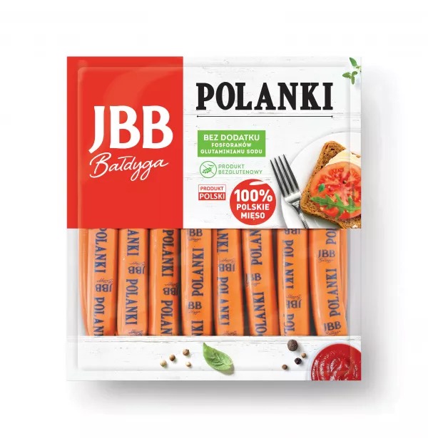 Saucisses Polanki Sans Gluten 1kg JBB