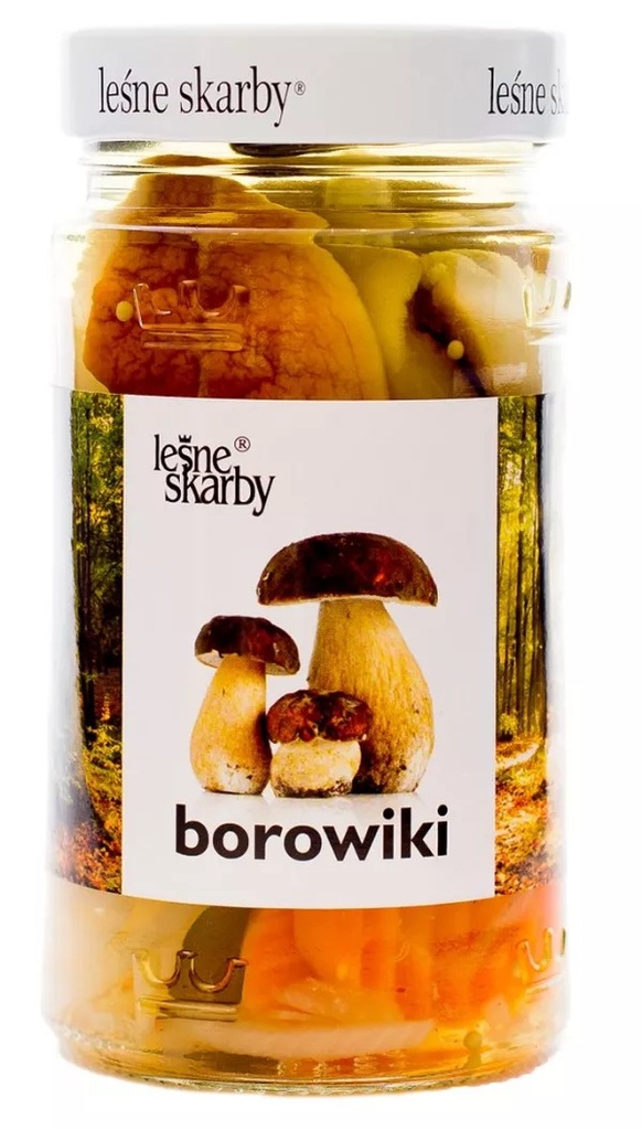 Borowiki Marynowane Krojone 280g Kasol  [REKSIO_FR]