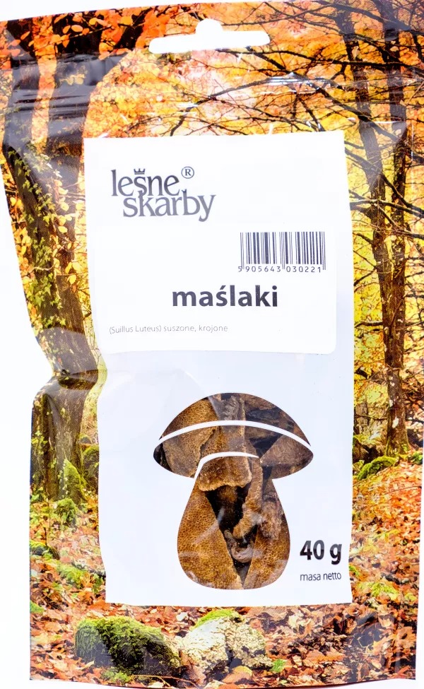 Maślaki Suszone Krojone 40g Kasol  [REKSIO_FR]