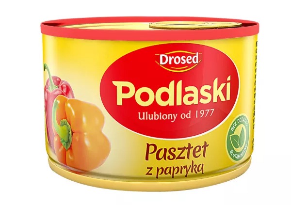 Pasztet drobiowy z papryką Podlaski 155g Drosed  [REKSIO_FR]